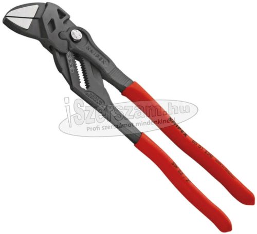 KNIPEX Fogókulcs, párhuzamos pofákkal, PVC nyél 250/52mm barnított 8601250