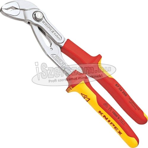 Knipex Cobra vízpumpafogó 250mm 8726250 szigetelt VDE 1000V