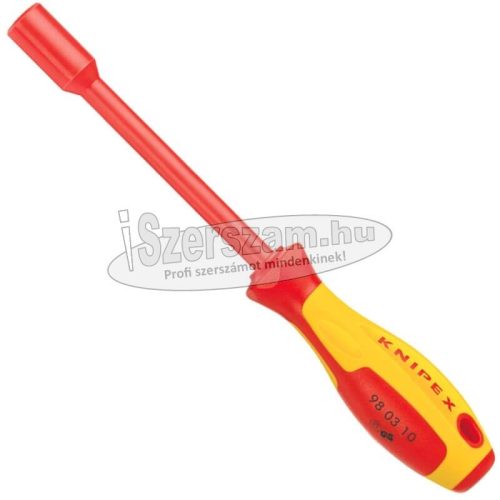 KNIPEX Szigetelt dugókulcs, csavarhúzó nyelű, 9803 1000V