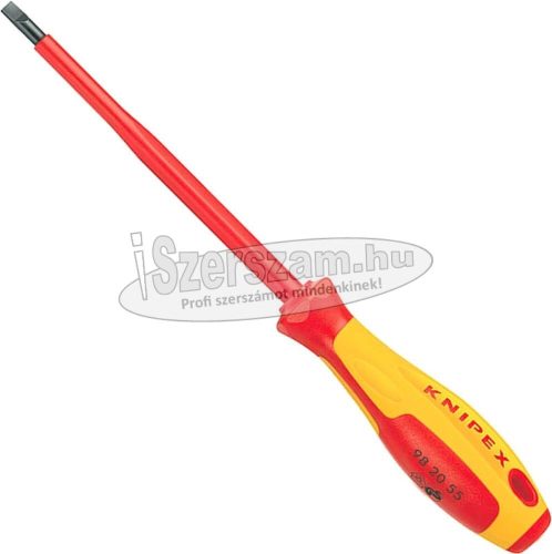 Knipex Szigetelt lapos csavarhúzó SL2,5x0,4x75mm 982025 VDE 1000V