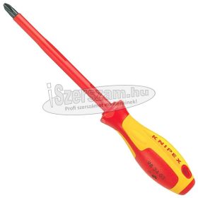 KNIPEX Szigetelt Phillips csavarhúzó PH 9824 VDE 1000V