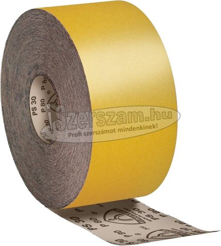 KLINGSPOR Csiszolótekercs PS 30 D 115x4500 mm k80 korund (csiszolópapír) 174096