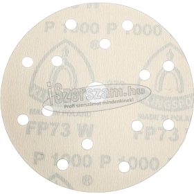   KLINGSPOR Csiszolótárcsa FP 73 WK 150 mm k80-k1500 korund (tépőzáras csiszolófilm adalékanyaggal)