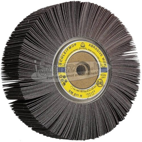 KLINGSPOR Lamellás csiszolókerék SM 611 H 165x25-50x13 mm k40-k240 korund (CS 310 XF csiszolómop)