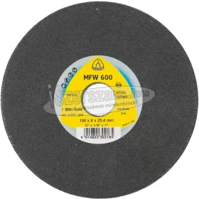  KLINGSPOR Flíz-korong MFW 600 125-150 mm durva/közepes/finom SiC (nagyteljesítményű flíz-tárcsa)