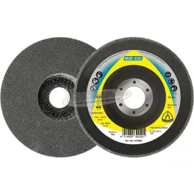   KLINGSPOR Flíz-korong NUD 500 115-125x13x22,23 mm durva/közepes/finom SiC (nagyteljesítményű flíz-tárcsa)