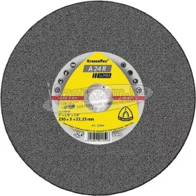   KLINGSPOR Vágókorong A 24 R SUPRA 100-230x2,5-3x16-22,23 mm egyenes/domború fém Kronenflex