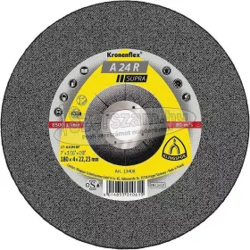  KLINGSPOR Csiszolókorong A 24 R SUPRA 100-230x4-10x16-22,23 mm domború fém Kronenflex