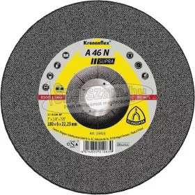   KLINGSPOR Csiszolókorong A 46 N SUPRA 115-180x6-8x22,23 mm domború alumínium Kronenflex