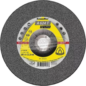   KLINGSPOR Csiszolókorong A 624 T SUPRA 115-230x6x22,23 mm domború fém Kronenflex