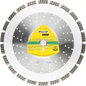   KLINGSPOR Gyémánt vágókorong DT 612 UT SUPRA 115-230x22,23 mm turbószegmens