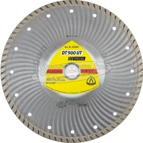   KLINGSPOR Gyémánt vágókorong DT 900 UT SPECIAL 100-230x16-22,23 mm folyamatos turbó vágóél