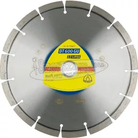   KLINGSPOR Gyémánt vágókorong DT 600 GU SUPRA 115-230x22,23 mm standard fogazás