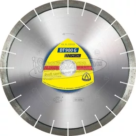   KLINGSPOR Gyémánt vágókorong DT 900 G SPECIAL 115-230x22,23 mm trapézformájú, szűk foghézagú