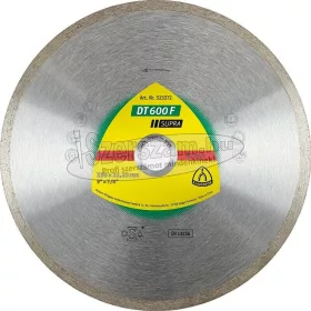   KLINGSPOR Gyémánt vágókorong DT 600 F SUPRA 100-230x16-22,23 mm folyamatos vágóél