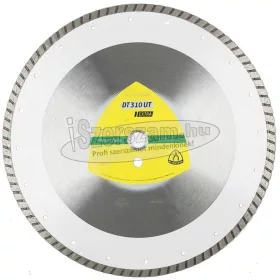  KLINGSPOR Gyémánt vágókorong DT 310 UT EXTRA 300-350x20-25,4 mm folyamatos turbó vágóél