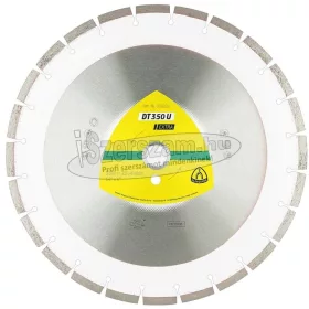   KLINGSPOR Gyémánt vágókorong DT 350 U EXTRA 300-400x20-25,4 mm standard fogazás
