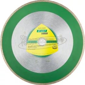   KLINGSPOR Gyémánt vágókorong DT 600 F SUPRA 180-350x25,4/30 mm folyamatos vágóél