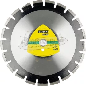   KLINGSPOR Gyémánt vágókorong DT 350 A EXTRA 300-500x20-25,4 mm széles foghézag