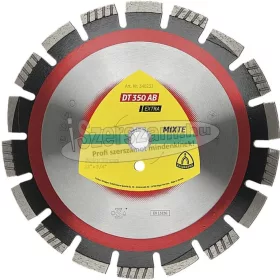   KLINGSPOR Gyémánt vágókorong DT 350 AB EXTRA 300-400x20-25,4 mm széles foghézag