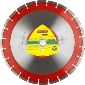   KLINGSPOR Gyémánt vágókorong DT 350 B EXTRA 300-400x20-25,4 mm standard fogazás