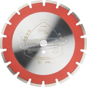   KLINGSPOR Gyémánt vágókorong DT 602 B SUPRA 300-500x25,4 mm széles foghézag