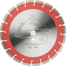   KLINGSPOR Gyémánt vágókorong DT 900 B 300-400x20-25,4 mm turbószegmens