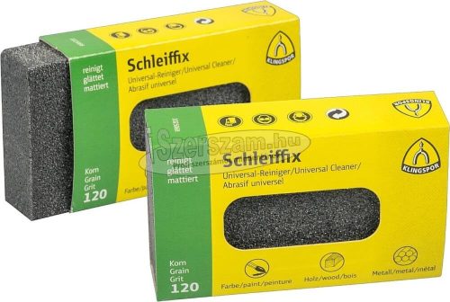 KLINGSPOR Schleiffix kézi hasáb SFK 655 150x80x20 mm k30 13804