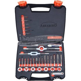 ABRABORO HSS-G menetszerszám készlet 33 részes M3-M12