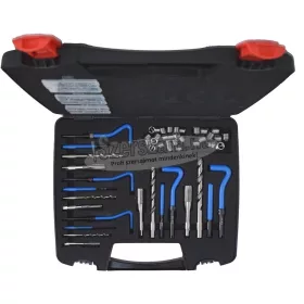   ABRABORO Menetjavító készlet M5-12 teljes szett 125 részes 5 mérethez