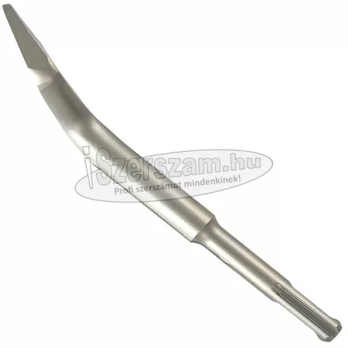 ABRABORO SDS-Max széles véső, hajlított 300x75mm acél, edzett vágóél