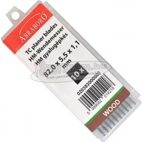 ABRABORO Gyalukés 82x5,5x1,1mm HM