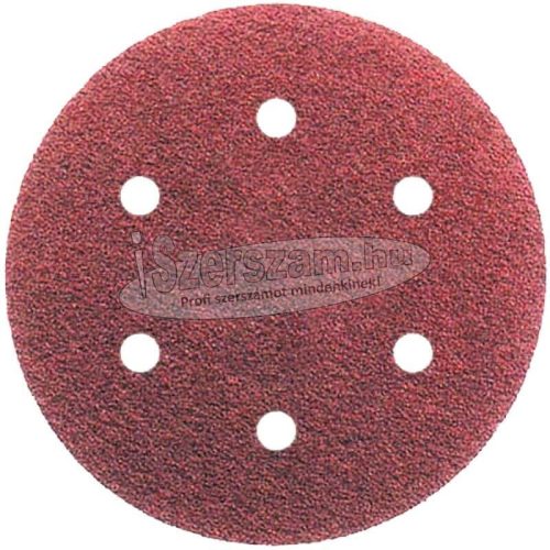 ABRABORO Tépőzáras csiszolópapír 150mm k120 6 lyukas