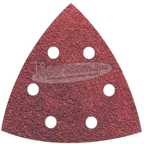 ABRABORO Delta Tépőzáras csiszolópapír 94x94mm k80 6 lyukas
