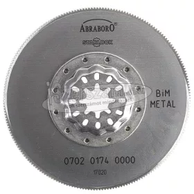   ABRABORO Gyorsacél fűrészlap fémfogazással 85mm Bi-Metal STARLOCK