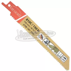 ABRABORO Orrfűrészlap 130mm 8-10fog/" bi 810C/150