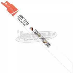 ABRABORO Orrfűrészlap 205mm 10-14fog/" bi 3016/225