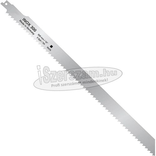 ABRABORO Orrfűrészlap 300mm INOX 12fog/" 4 ZpZ/TPI