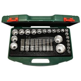   HANS 1/2" dugókulcsfej készlet 10-46mm 29 részes TTK-2 kofferben Cr-V