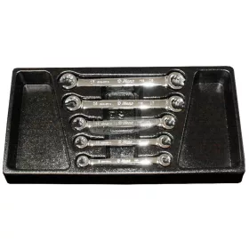   HANS fékcsőkulcs készlet 8-19mm 5 részes TT-8 fiókmodul Cr-V