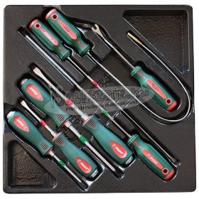   HANS csavarhúzó készlet SL/PH 8 részes TT-28U fiókmodul Cr-V