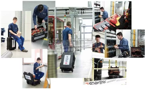 WIHA XL villanyszerelő szerszámkoffer 80 részes, 1000V VDE szigetelt 40523