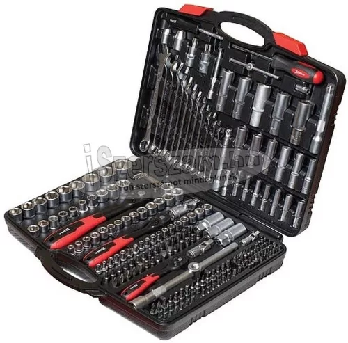 Z-TOOLS 1/4"+3/8"+1/2" szerszám készlet 219 részes Cr-V hatszög