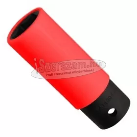   HANS 1/2" gépi hosszú kerék dugókulcsfej hatszög Cr-Mo