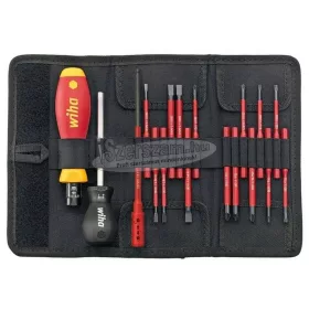   WIHA TorqueVario-S electric nyomaték-csavarozó készlet 0,8-5,0Nm vegyes 19 részes, szigetelt VDE 1000V 36791