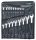Z-TOOLS csillag-villás kulcskészlet elliptikus 6-32mm 20 részes 15° Cr-V
