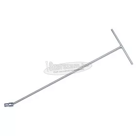   HANS T-kulcs, hosszított csuklós 8-19x650mm 1421M hatszög Cr-V polírozott