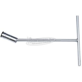   HANS T-gyertyakulcs 20,8x382mm 1305-15M20 hatszög Cr-V polírozott