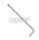 WIHA gömbvégű imbuszkulcs hosszú SW6x184mm 369/01402 Cr-V 01402