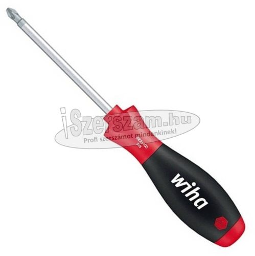 WIHA SoftFinish csavarhúzó Pozidriv kerek pengével PZ1x80mm 00770